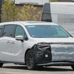 2025 Honda Odyssey Spy shots Hybrid Specs in Australia