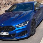 2024 blue BMW 8 Series