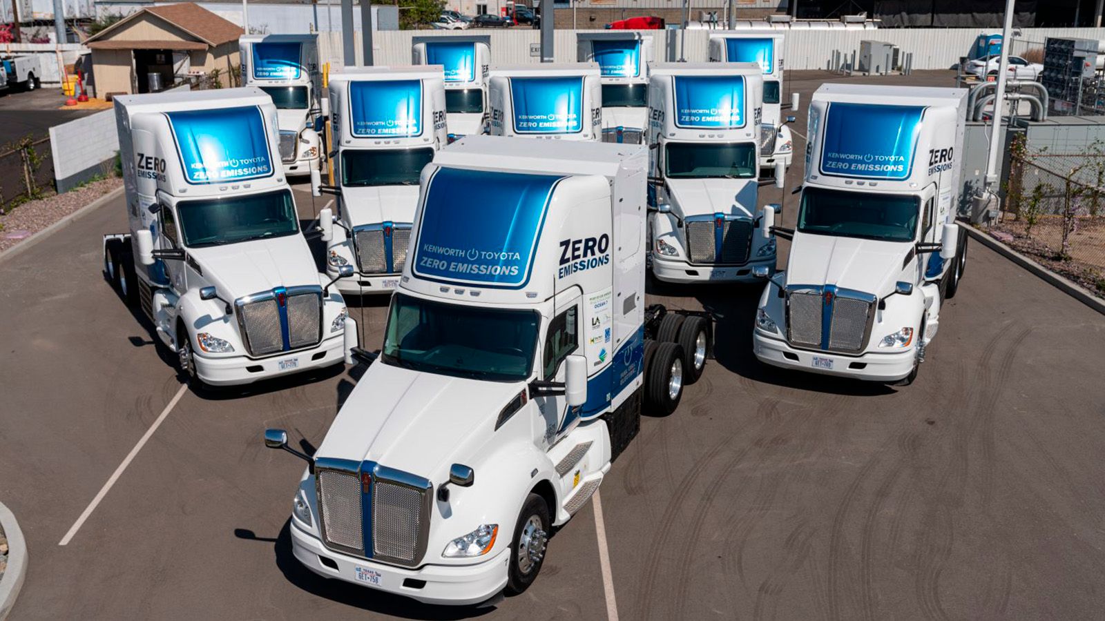 Kenworth Toyota fuel cell electric hydrogen