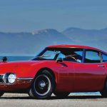 Red 1967 Toyota 2000 GT