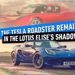 Tesla Roadster and Lotus Elise