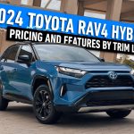 Blue 2024 Toyota RAV4 Hybrid