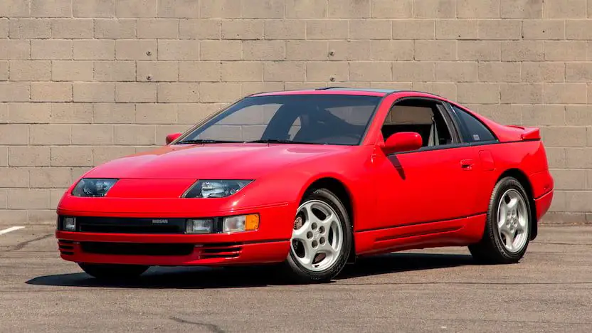 Red 1990 NISSAN 300ZX