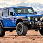 Blue 2023 Jeep Wrangler 4xe